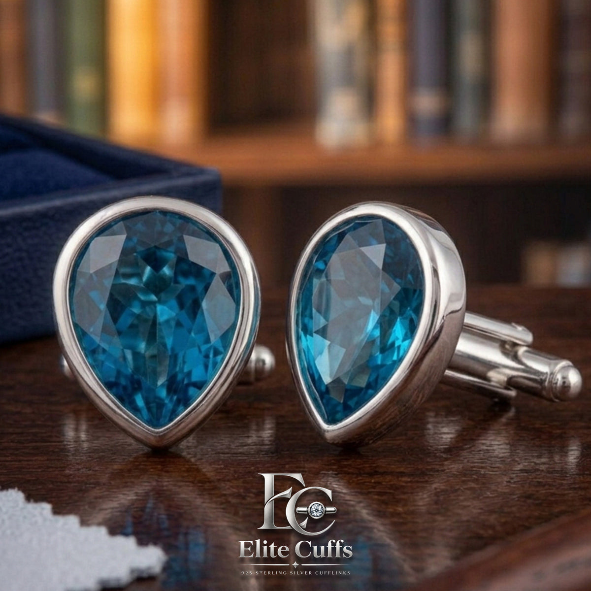 elegant-blue-topaz-cufflinks