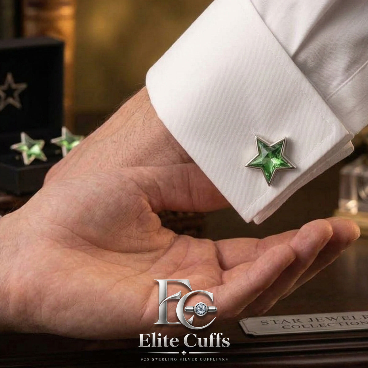 green-tourmaline-cufflinks