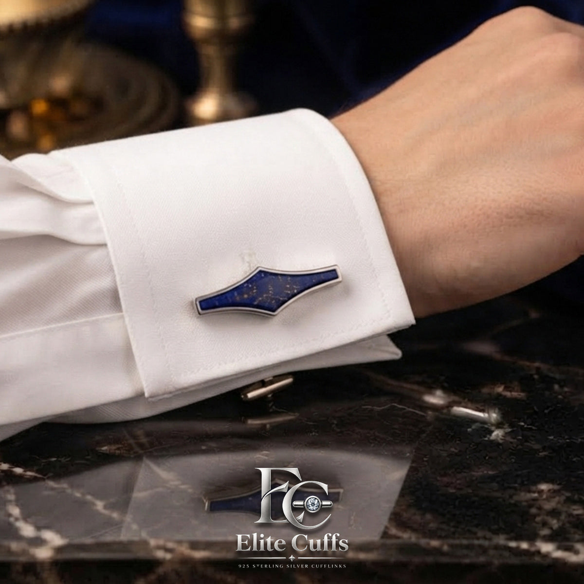 lapis-lazuli-lengthy-lozenge-cufflinks