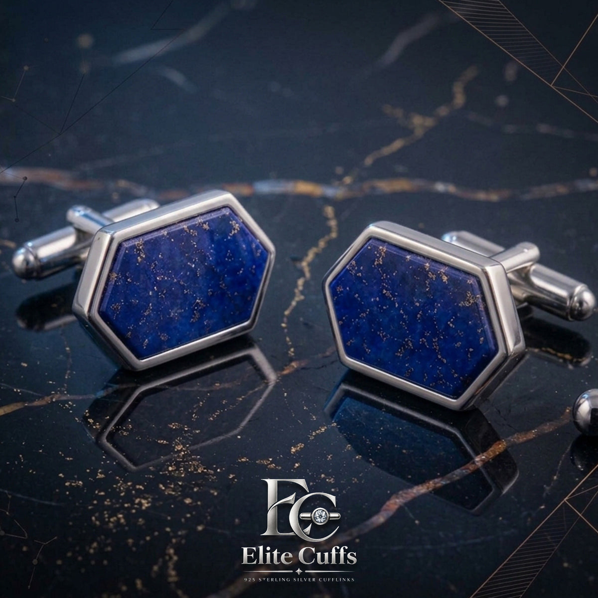 lapis-stone-cufflinks