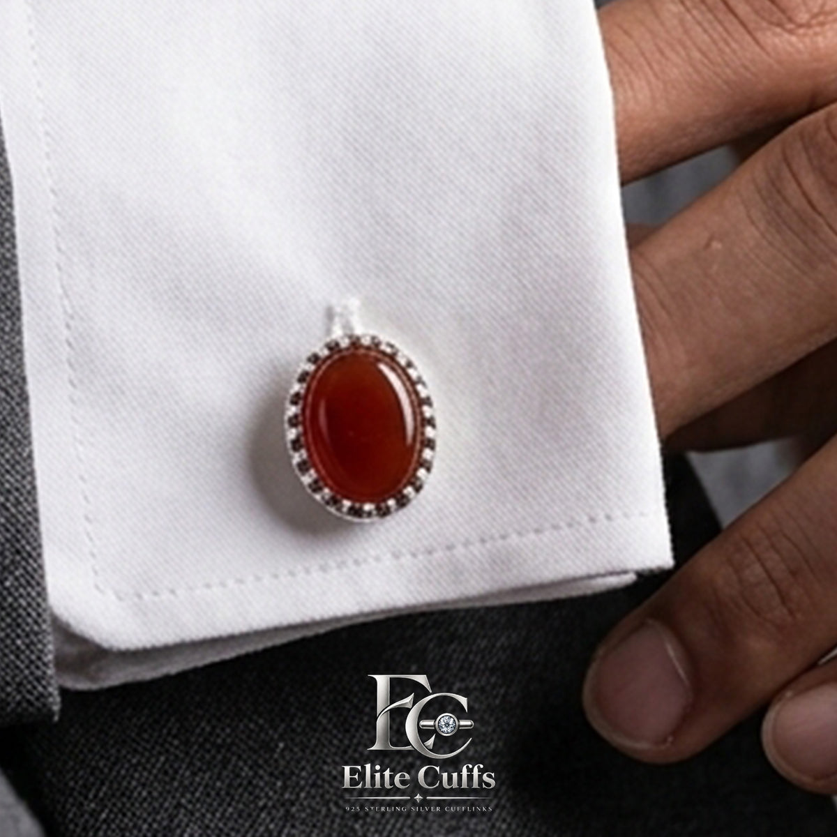 red-yamani-agate-cufflinks