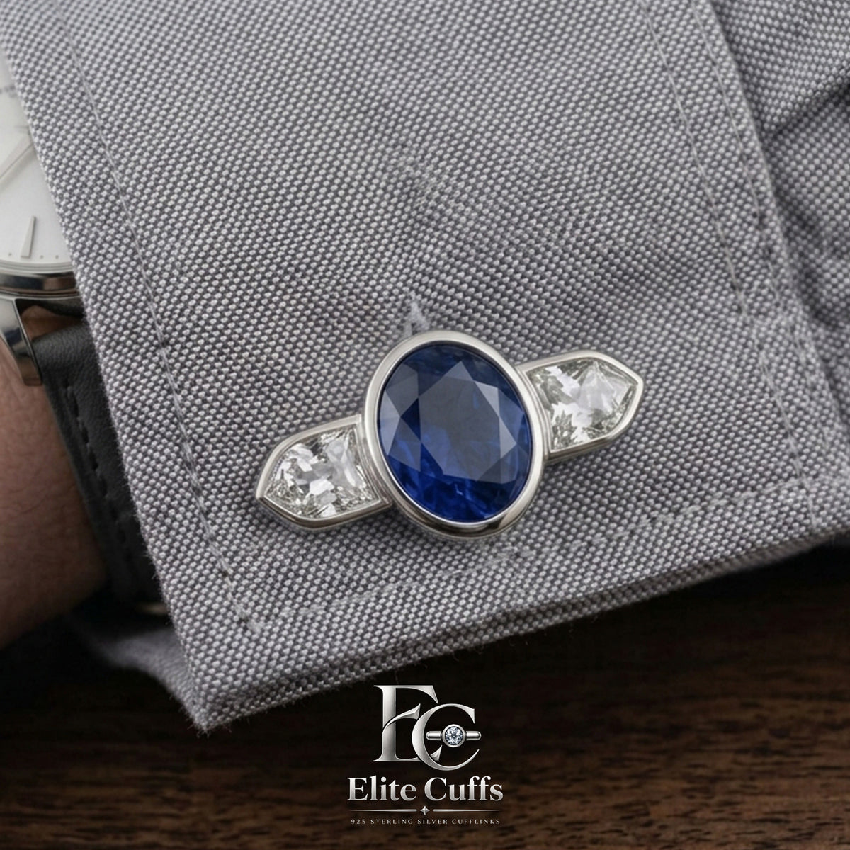 round-center-cufflinks