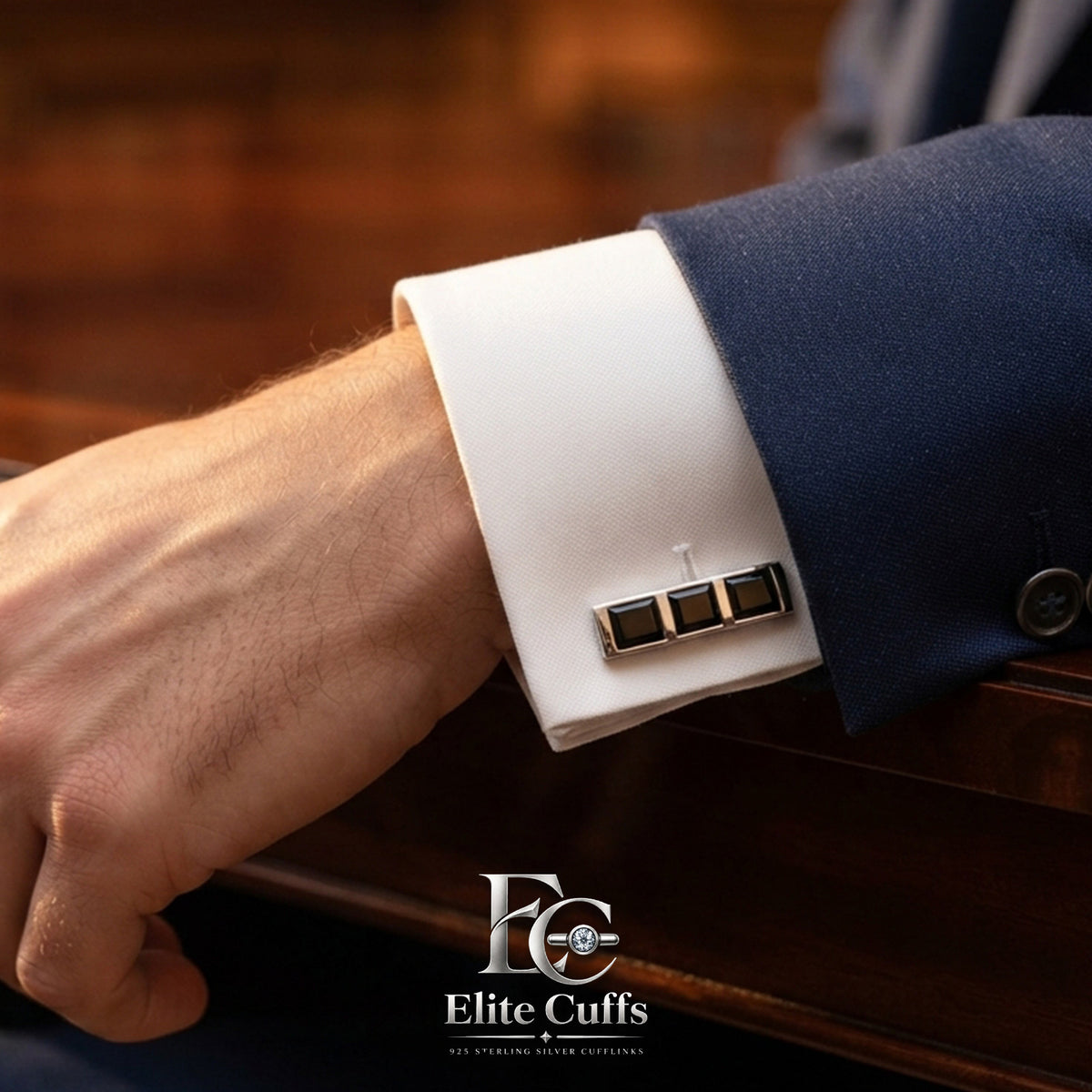 sleek-onyx-cufflinks