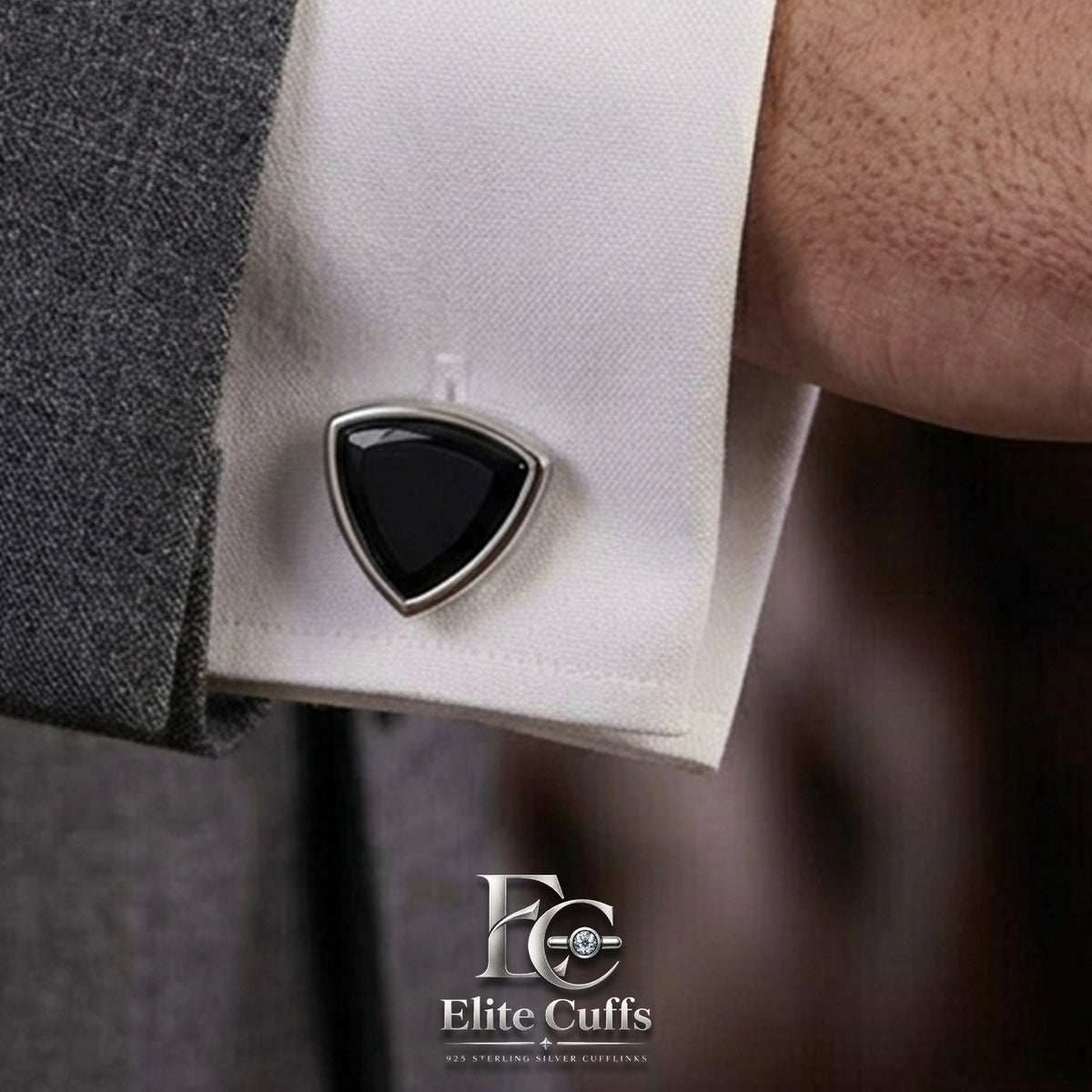 triangular-gemstone-cufflinks-for-men