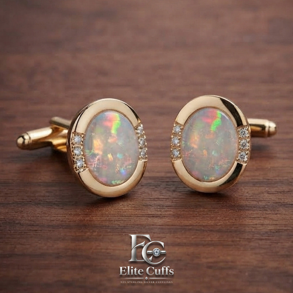white-opal-&-moissanite-cufflinks