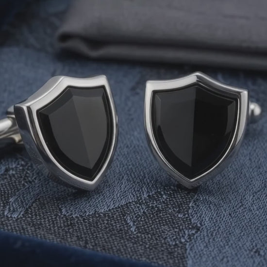 black-onyx-shield-cufflinks